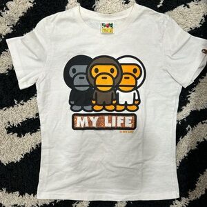 ⭐️bape baby milo Swarovski tee⭐️